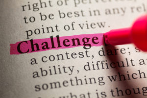 challenge word in a book
