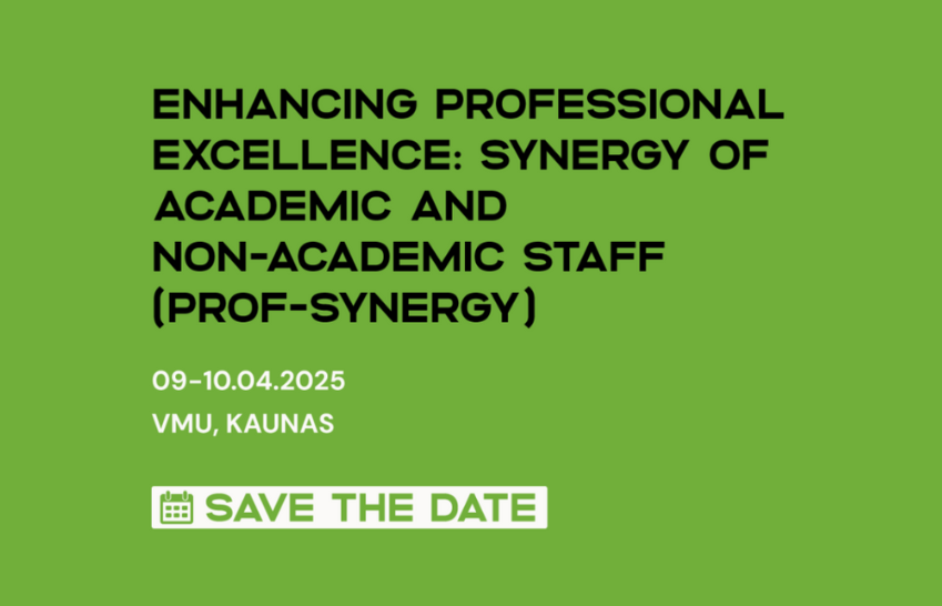Join the T4EU International Conference ‘PROF-SYNERGY’ in Kaunas