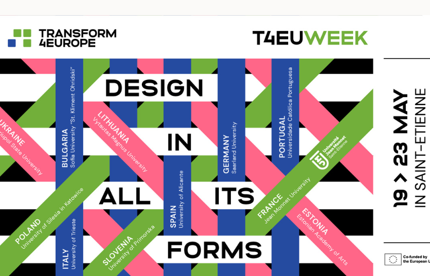 T4EU Week: Exploring Design in All Its Forms at Jean Monnet University in St Étienne
